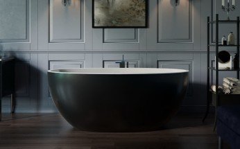 Sensuality mini f black wht freestanding stone bathtub by Aquatica 07 (web) — копия